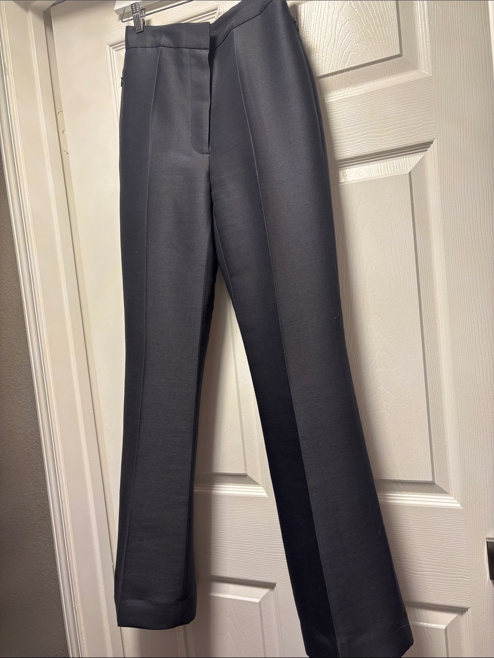 Tailored dark grew  Boot-Cut Dress Pants for Women